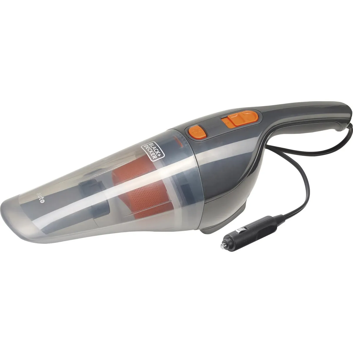 BLACK+DECKER - Aspiradora de auto con accesorios 12V BDCV370