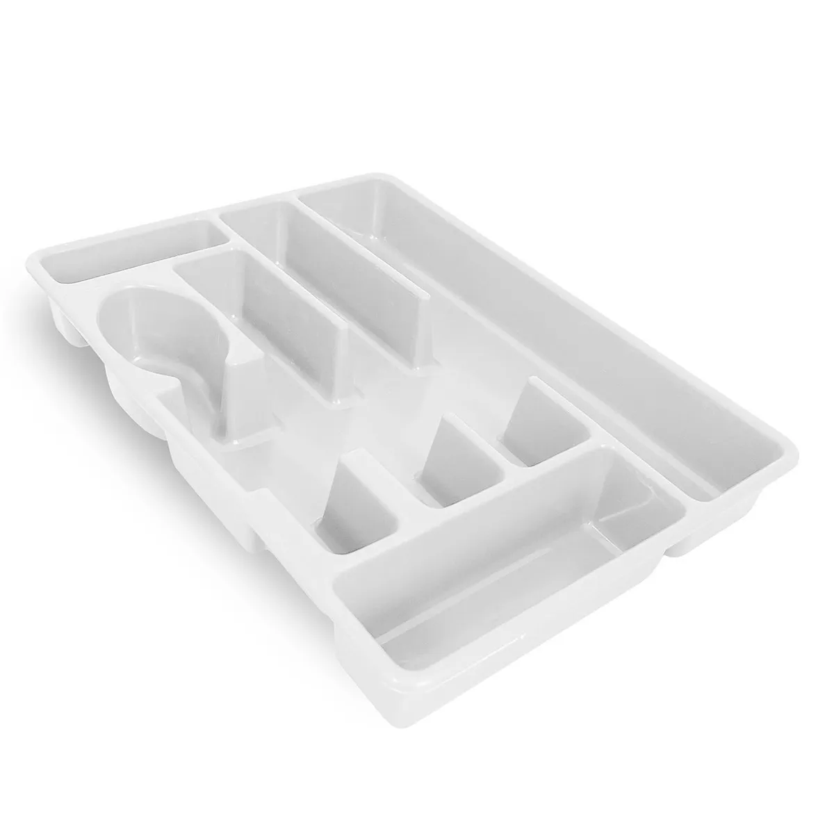 REHECHO - Organizador de Cubiertos Blanco