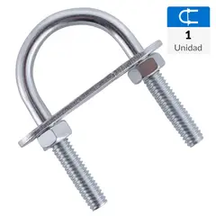 FIXSER - Perno U 5/16" x 2 1/2" x 1 3/8" 1 unidad