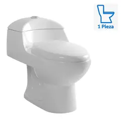 SENSI DACQUA - Sanitario One piece a Piso 30,5 cm 6 Litros Lara Blanco