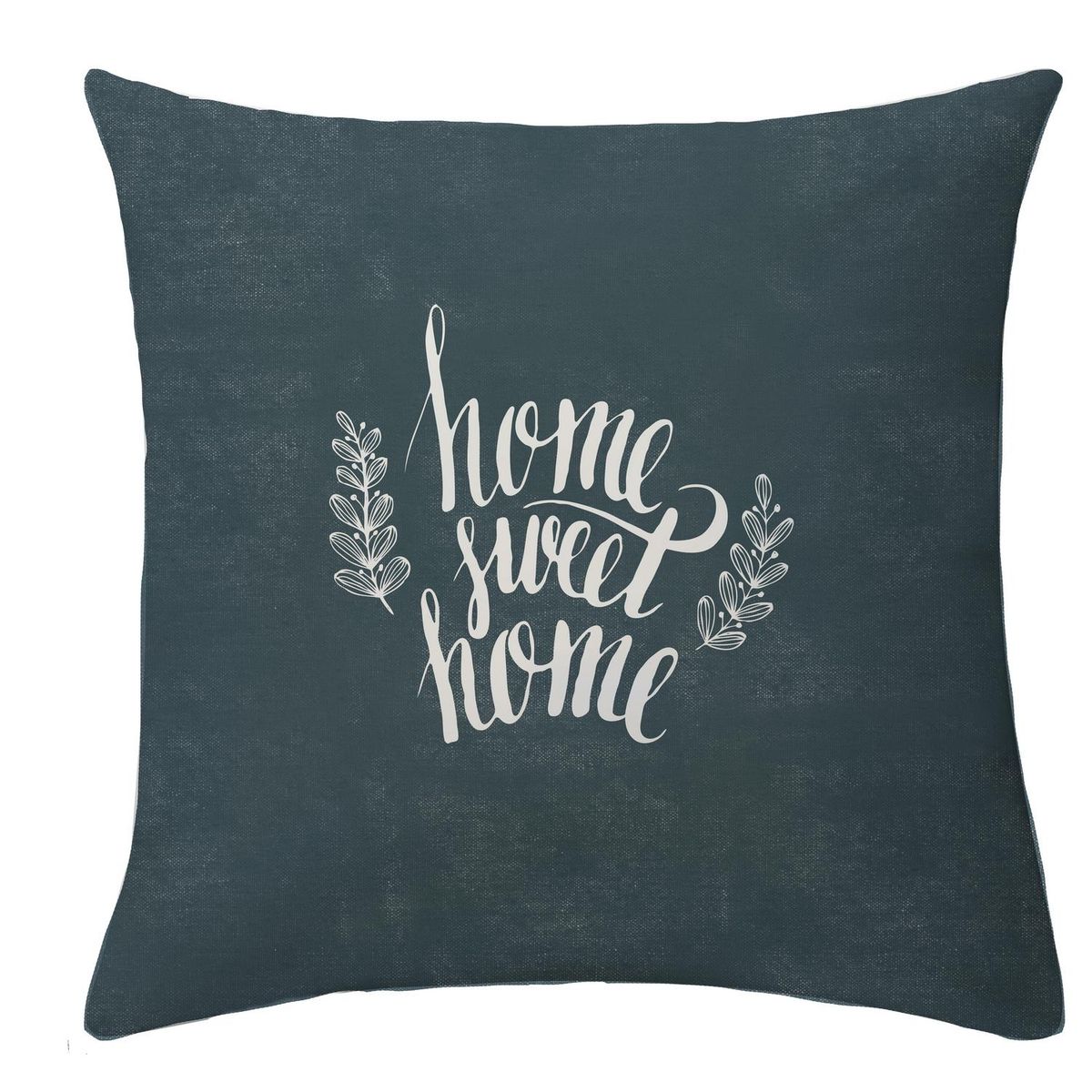 ATMOSPHERA HOME - Funda cojín sweet home gris 45x45 cm