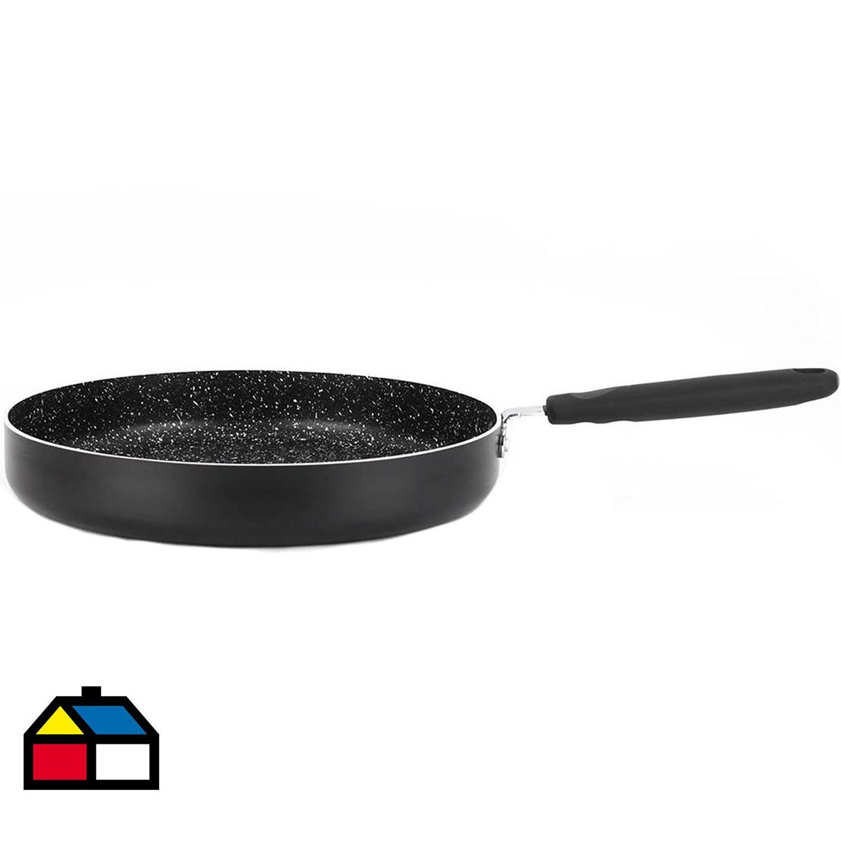 MARMICOC - Sartén con Separador 25 cm Aluminio Negro