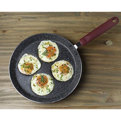 Imagen 2 del producto Sartén Huevera 24 cm Aluminio Negro