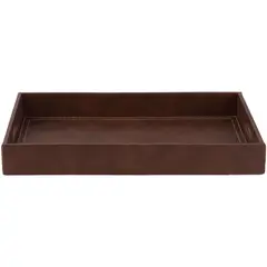 RAFAELLO - Bandeja 45x30 cm canela ecocuero
