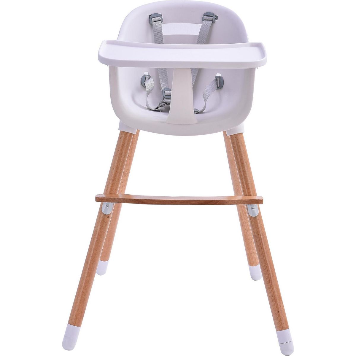 KIDSCOOL - Silla de comer Valencia blanca
