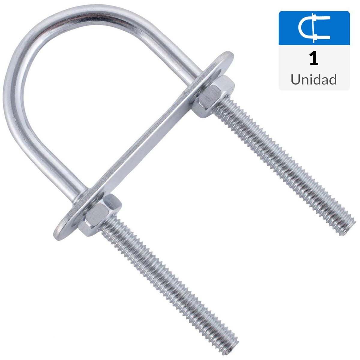 FIXSER - Perno U 5/16" x 4 1/4" x 1 3/4" 1 unidad