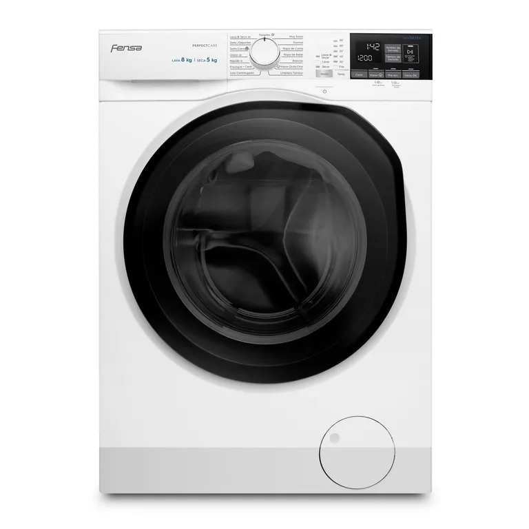 FENSA - Lavadora Secadora 8/5 kg Blanca Perfect Care 8WD | Ofertitas