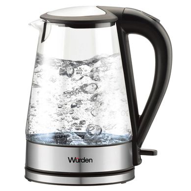 Hervidor de vidrio elctrico 1,7 litros