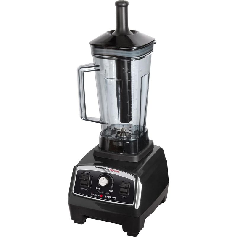 SINDELEN - Licuadora Jarro Titán 1000W 2.2L Negra