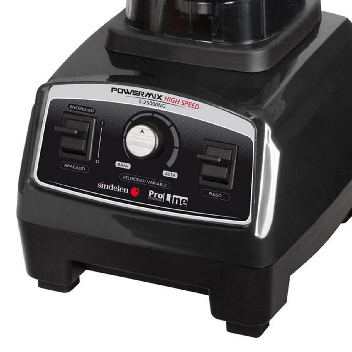 SINDELEN - Licuadora Jarro Titán 2.2 Litros Negra L-25000NG