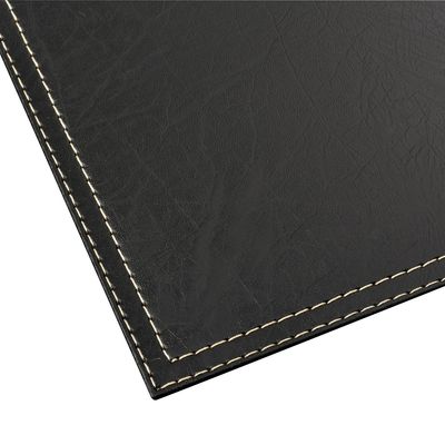 Imagen 2 del producto Individual de Mesa Ecocuero con Costura Borde Rectangular 42x32 cm