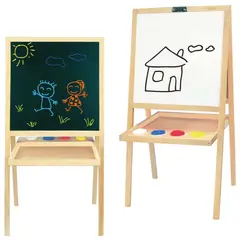 KIDSCOOL - Pizarra multifunciones madera