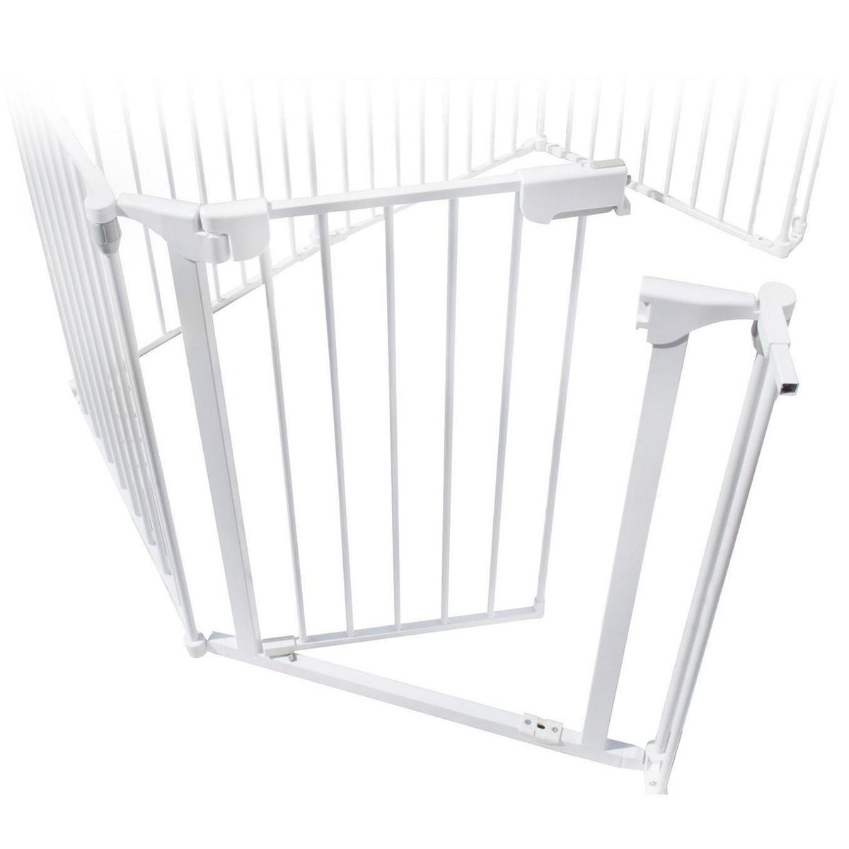 KIDSCOOL - Corral Metal 5 Paneles Blanco