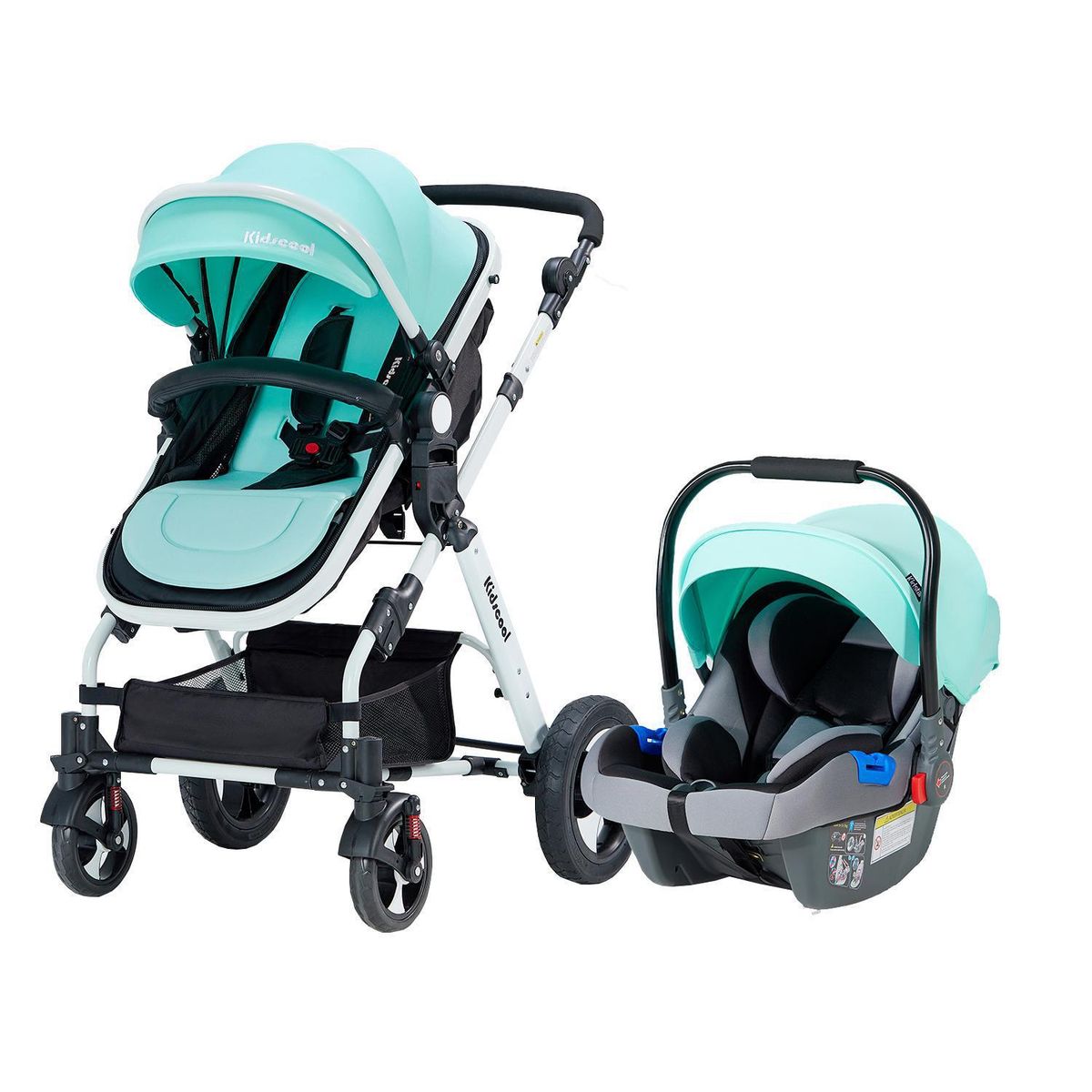 KIDSCOOL - Coche cuna Travel Sytem