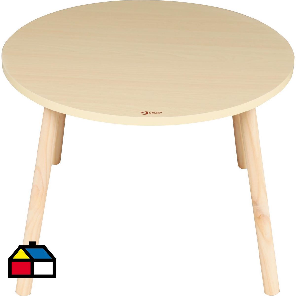 KIDSCOOL - Mesa Redonda Infantil Café 78x43x78 cm