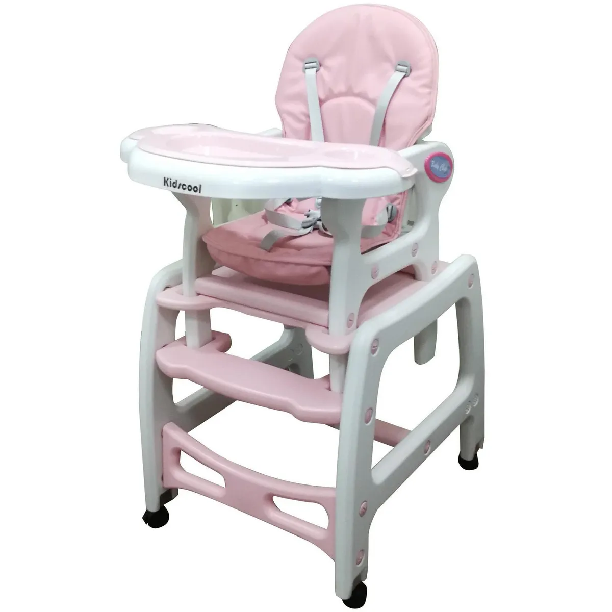 KIDSCOOL - Silla de comer Supper rosada