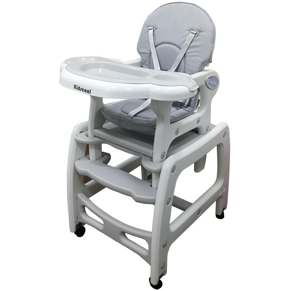 KIDSCOOL - Silla de comer Supper gris