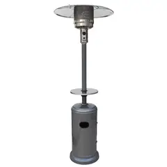 RECCO - Estufa de Patio a Gas Licuado Acero Gris