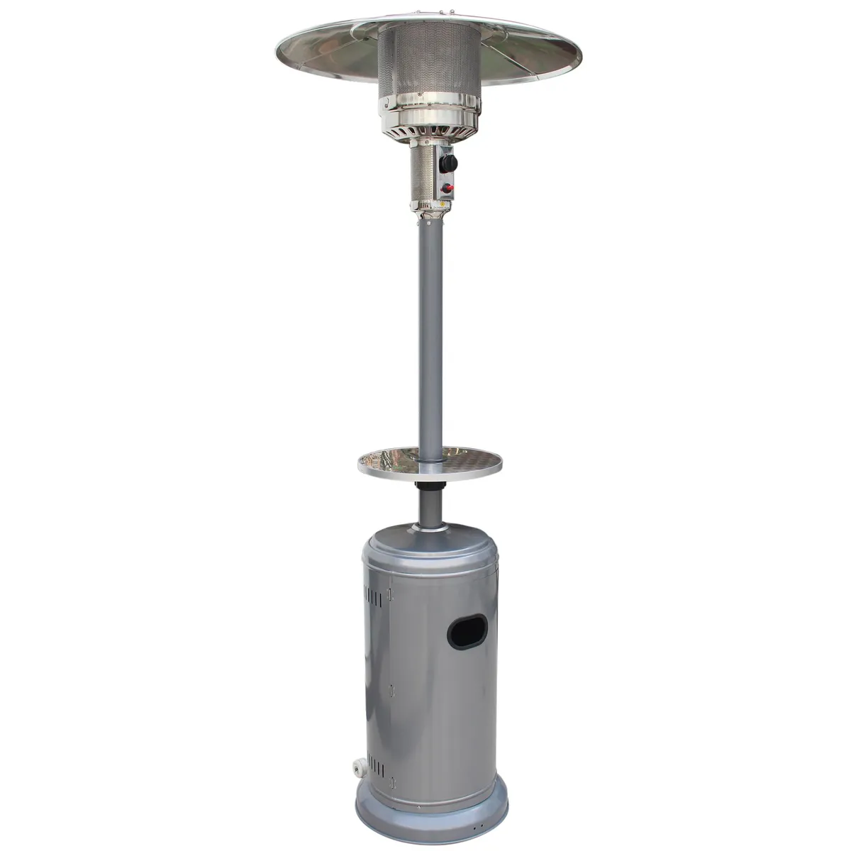 RECCO - Estufa de Patio a Gas Licuado Acero Gris