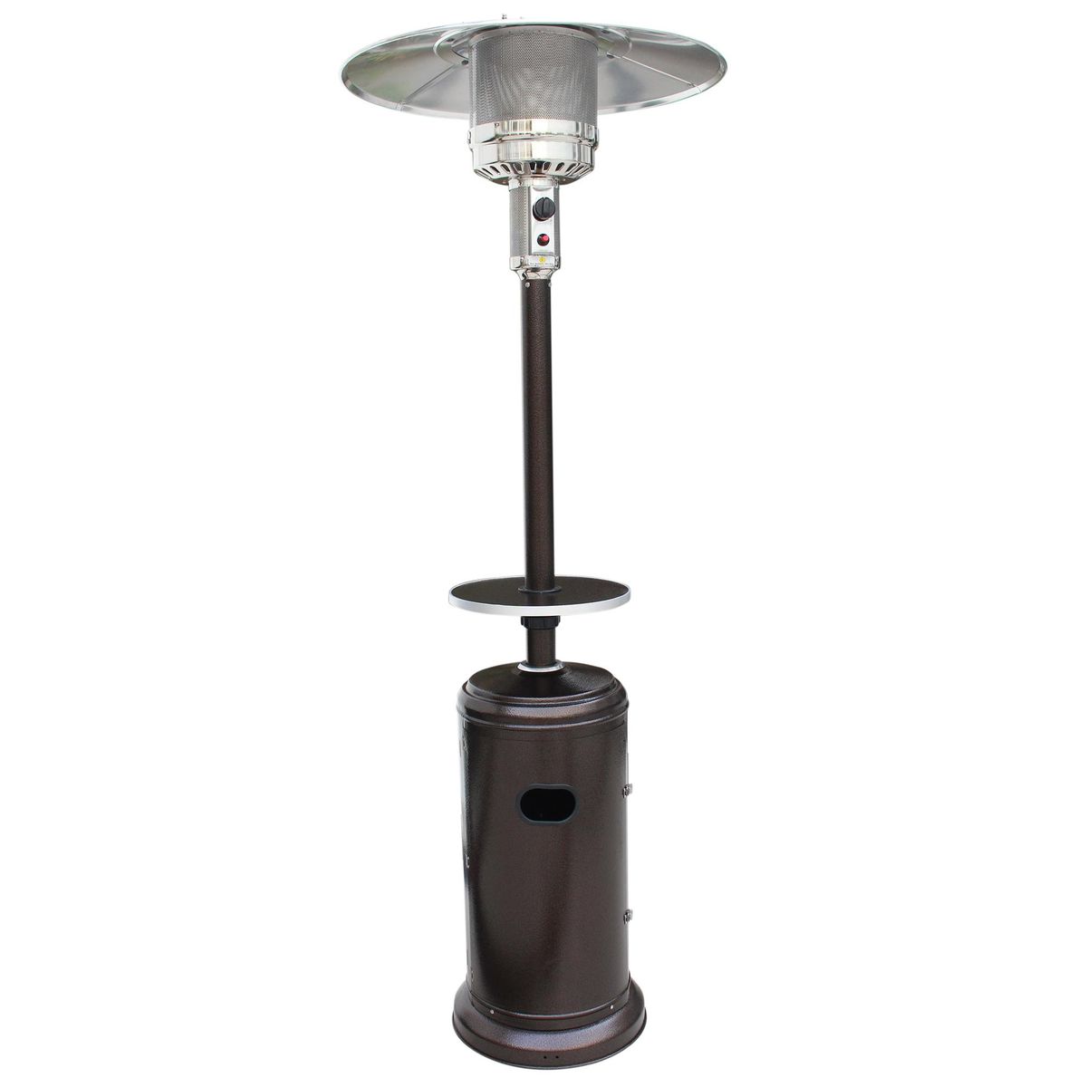 RECCO - Estufa de Patio a Gas Licuado Acero Bronce