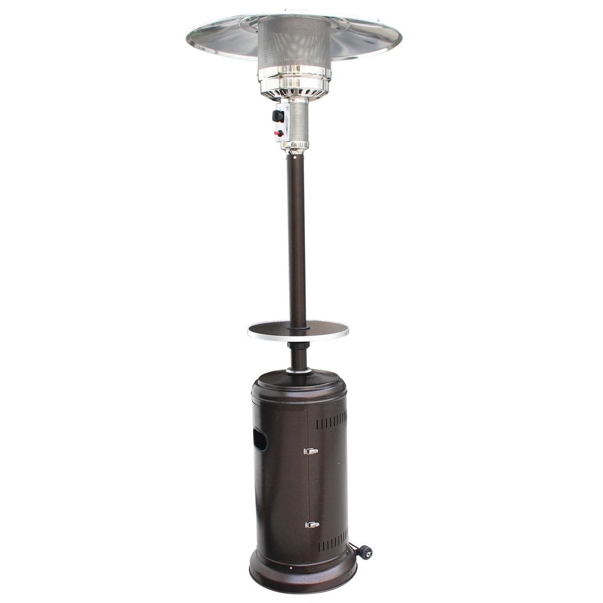 RECCO - Estufa de Patio a Gas Licuado Acero Bronce