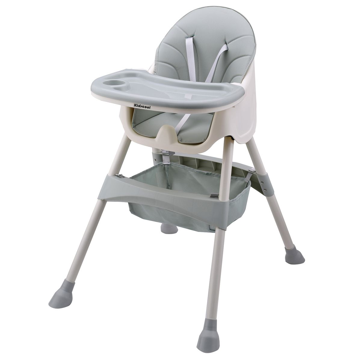 KIDSCOOL - Silla de comer Florencia gris