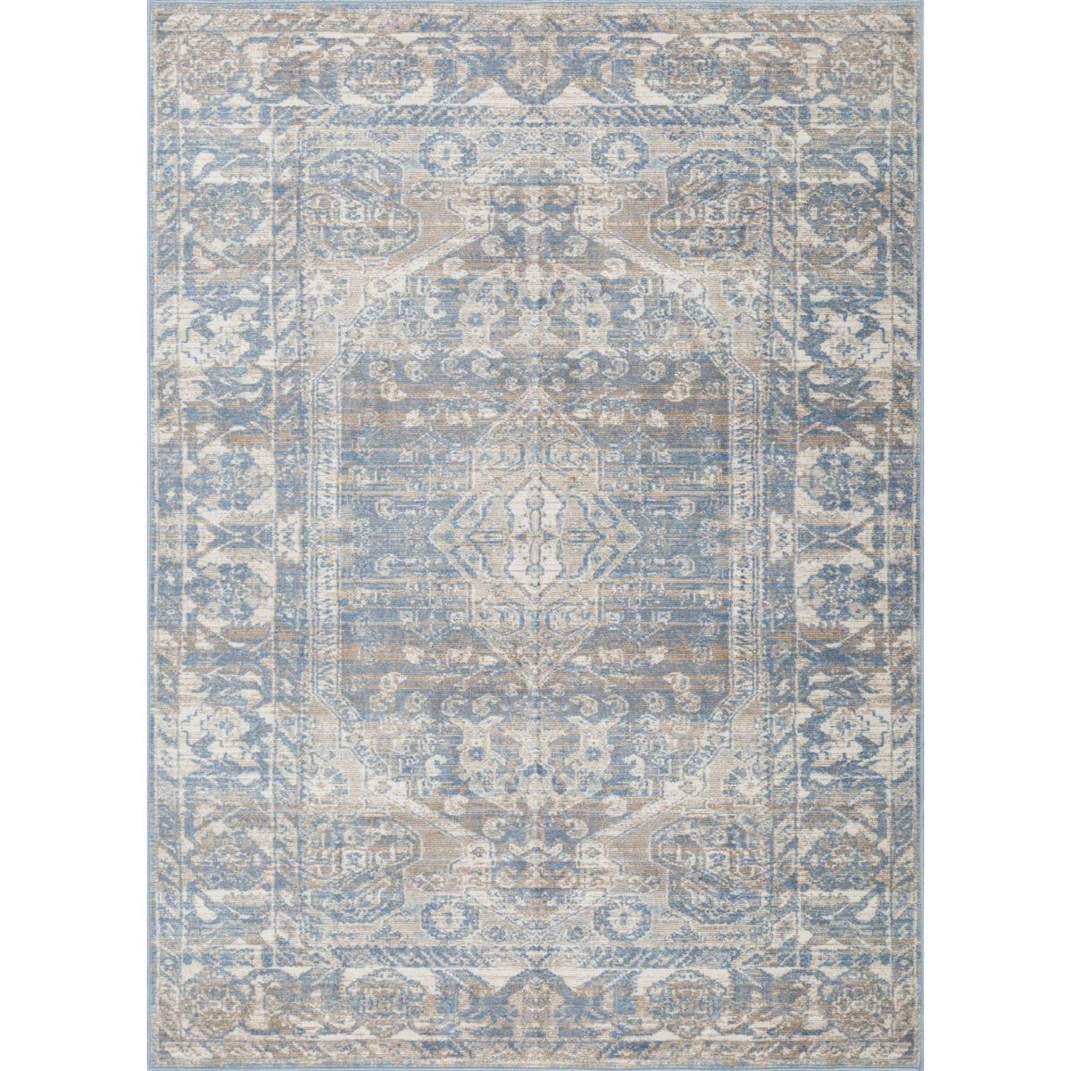 IDETEX - Alfombra Vintage 140x200 cm Polipropileno Azul