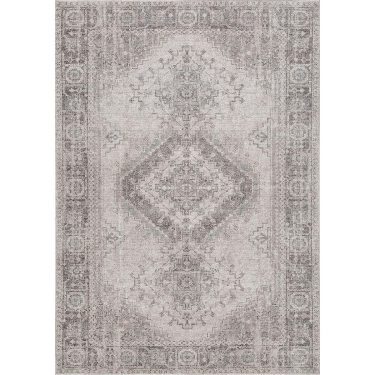 Alfombra Vintage 195x285 cm Polipropileno Gris, marca IDETEX - Foto Principal