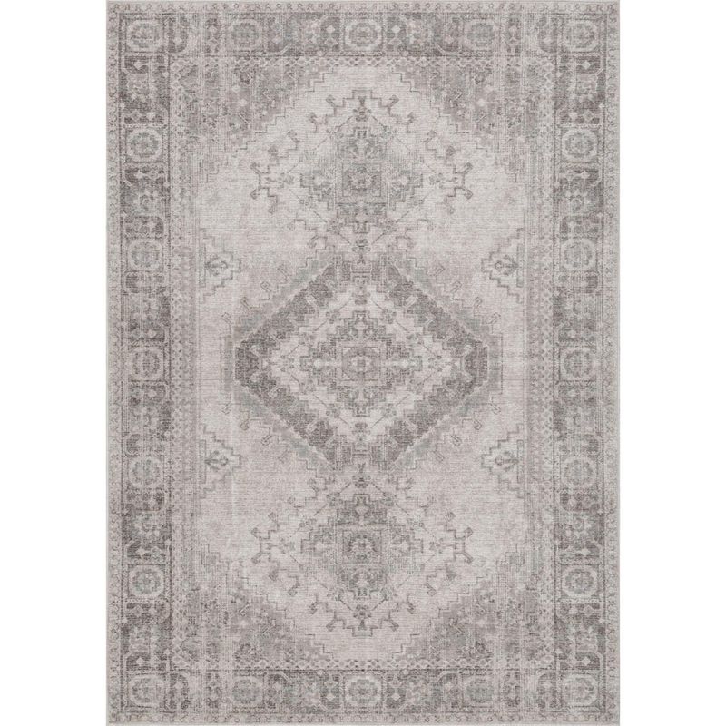 IDETEX - Alfombra Vintage 195x285 cm Polipropileno Gris