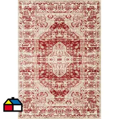 IDETEX - Alfombra Vintage 195x285 cm Rojo