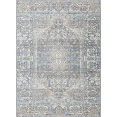 IDETEX - Alfombra Vintage 195x285 cm Azul