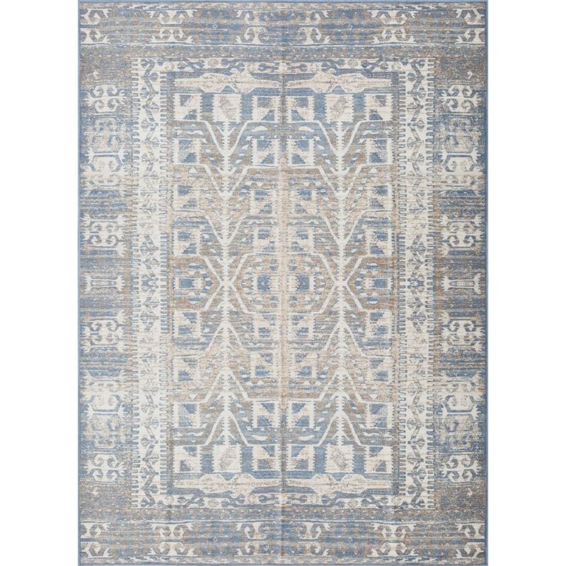 IDETEX - Alfombra Vintage 195x285 cm Azul