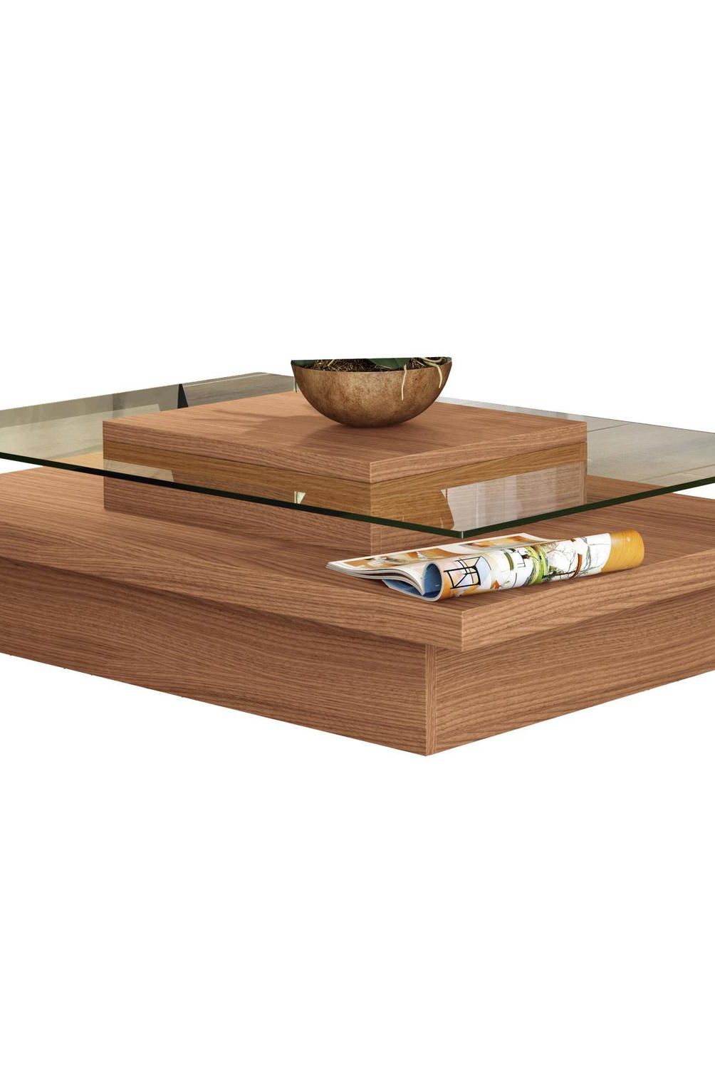 EXIT - Mesa centro madera 67x100x30 cm