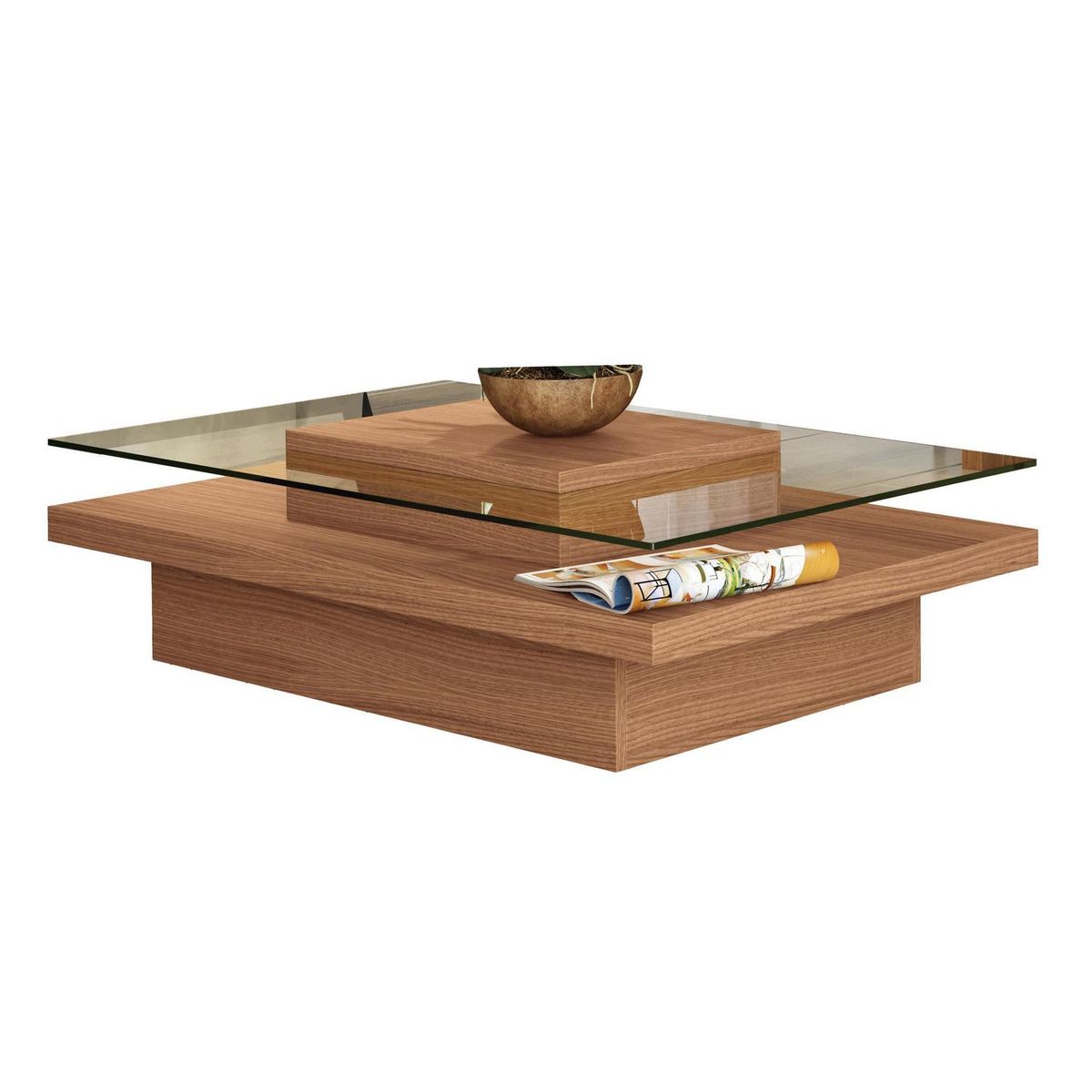 EXIT - Mesa centro madera 67x100x30 cm