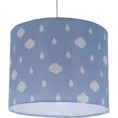 LIGHTING - Lámpara colgante nube celeste 1 luz E27