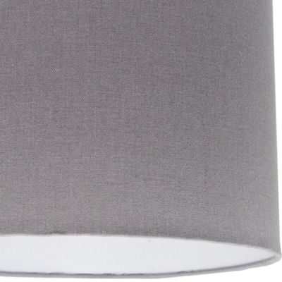 Imagen 2 del producto Lámpara Colgante Lisa 1 Luz Tela Gris