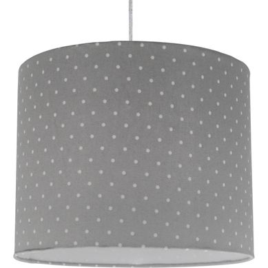 Lmpara colgante puntos gris 1 luz E27