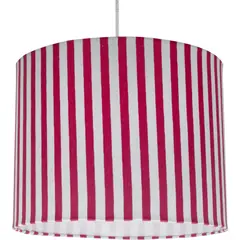 LIGHTING - Lamp colgante líneas fucsia 1 luz E27
