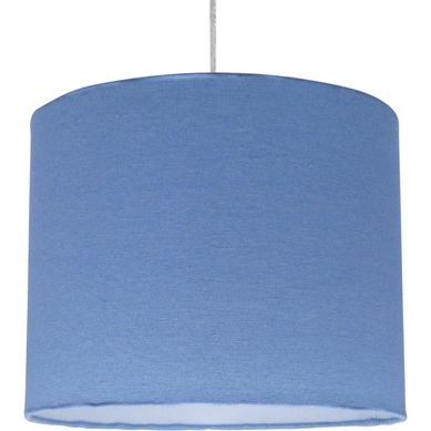 Lmpara colgante lisa celeste 1 luz E27