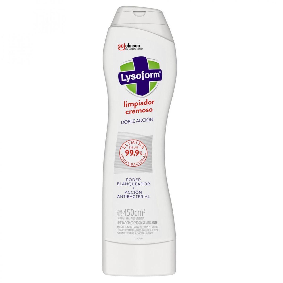 LYSOFORM - Limpiador en Crema Antibacterial 450 ml