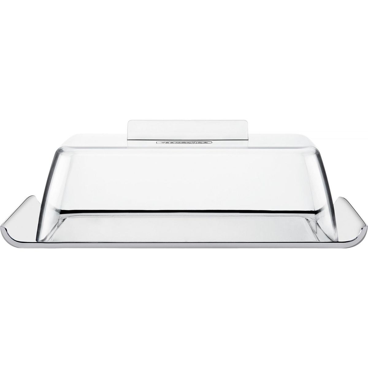 TRAMONTINA - Mantequillera acero inoxidable/acrílico 2 piezas