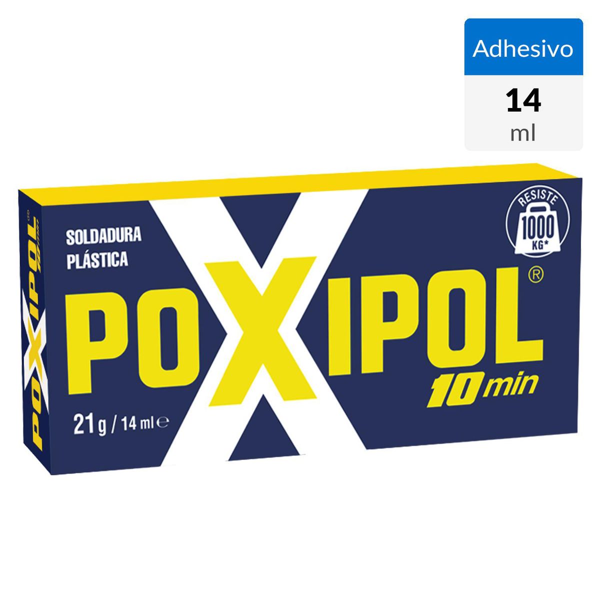ADEPAC - Adhesivo Soldadura Plástica Poxipol 14 ml