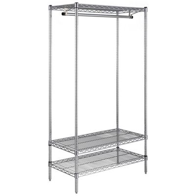 Imagen 2 del producto Perchero 2 Repisas Acero Cromado