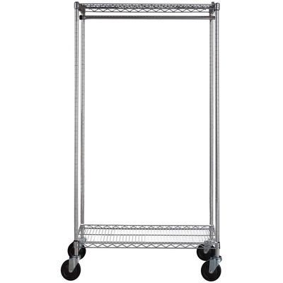 Imagen 2 del producto Perchero con Ruedas Acero Cromado