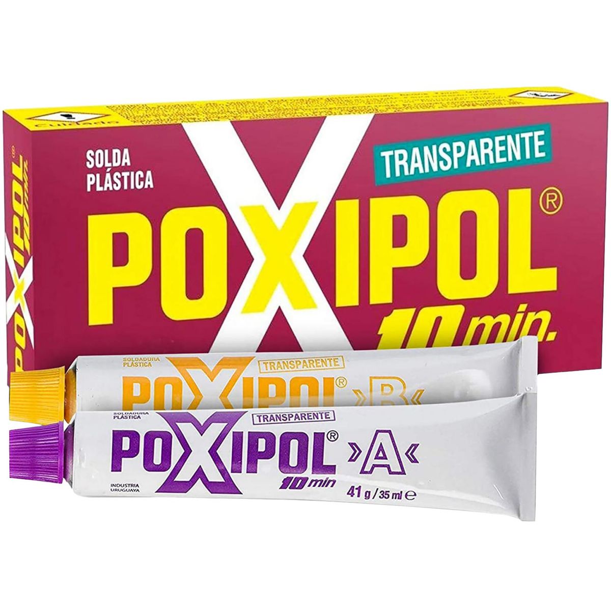 ADEPAC - Adhesivo Soldadura Plástica Poxipol 14 ml