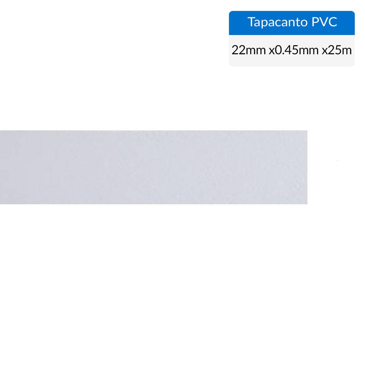 IMPERIAL - Tapacanto PVC gris humo 22x0,45 mm Ro 25 mt