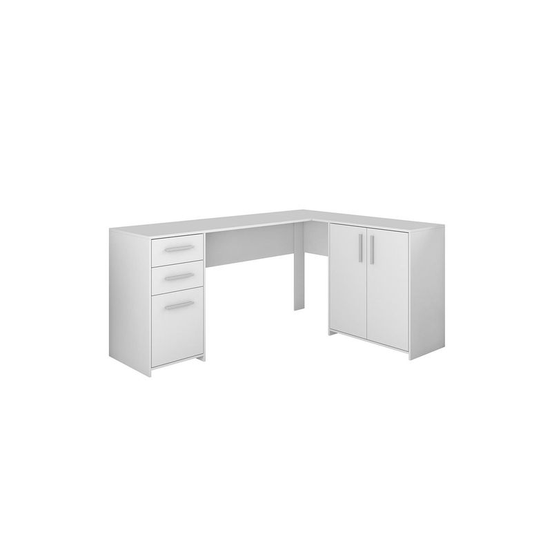 HOME MOBILI - Escritorio 74x157x46 cm blanco