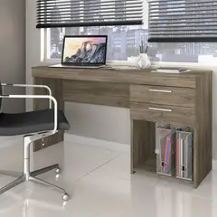 HOME MOBILI - Escritorio 76x121x43 cm café