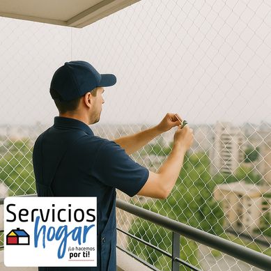 Malla de Seguridad 0,8 mm con instalacin incluida