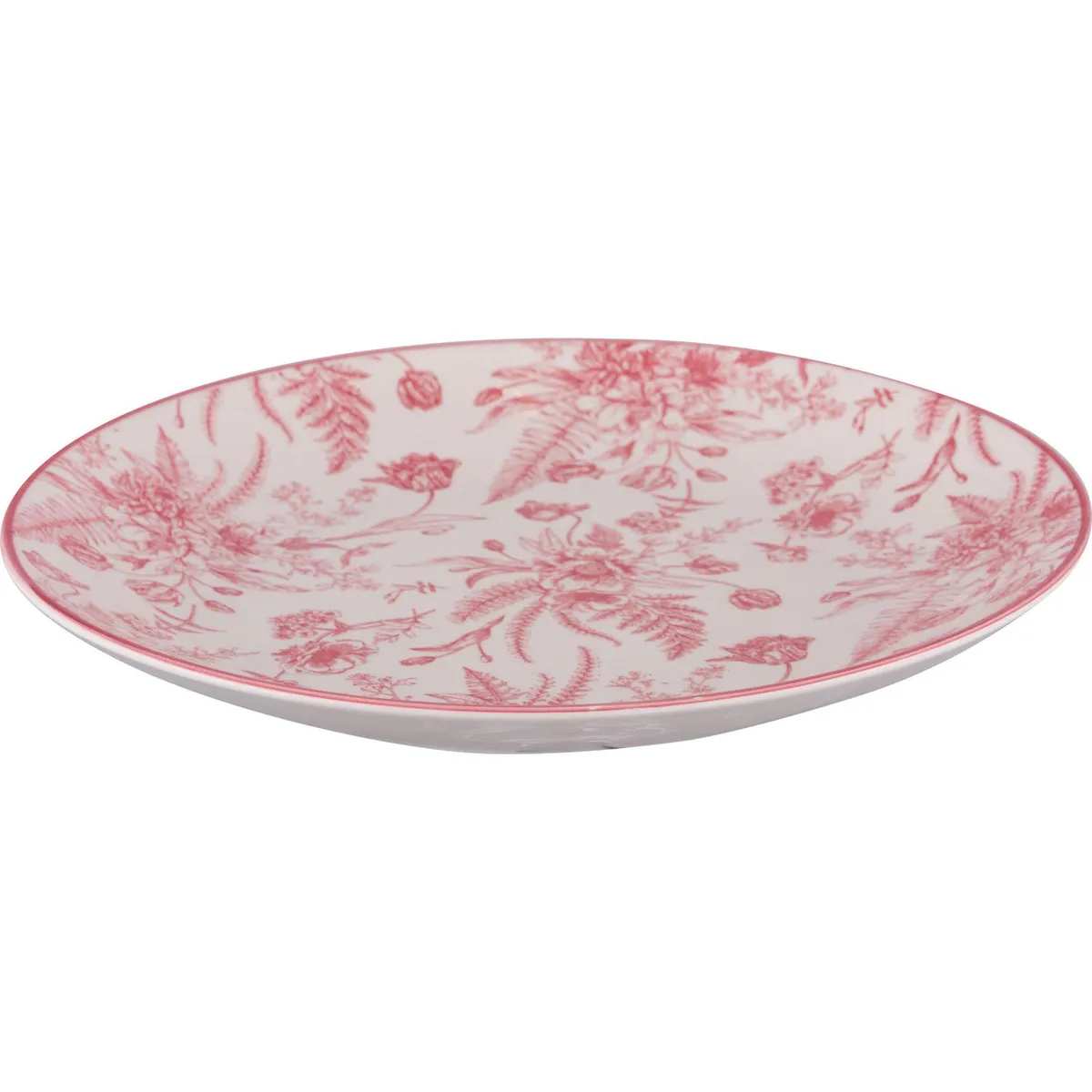 HALLEN - Plato 27 cm redondo rosado